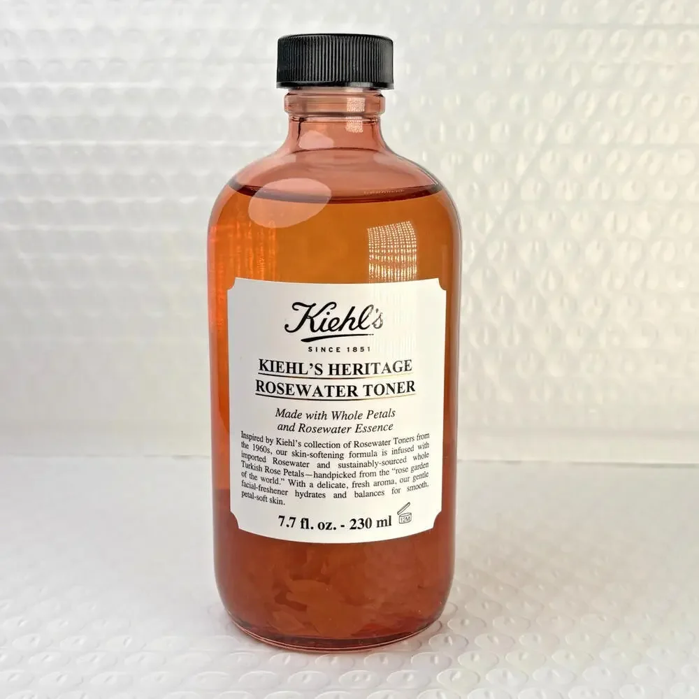 Kieh'ls (Set‎ of 2x) Kiehls Heritage Rosewater Toner 7.7oz. Full Size New in Box